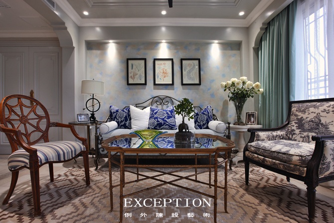 室內(nèi)設(shè)計(jì)師戀上藍(lán)色空間設(shè)計(jì)