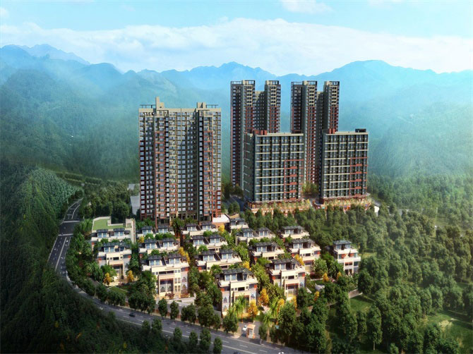 鴻威海怡東方花園豪宅軟裝設(shè)計(jì)動態(tài)