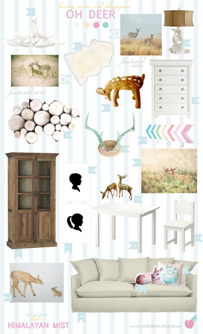 Antler chandelier鹿角吊燈，自由的模樣