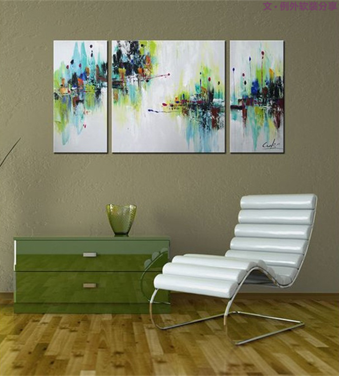 一幅畫讓家驚艷，軟裝設(shè)計師搭配有妙法！-別墅設(shè)計,軟裝設(shè)計,室內(nèi)設(shè)計,豪宅設(shè)計,深圳例外軟裝設(shè)計公司