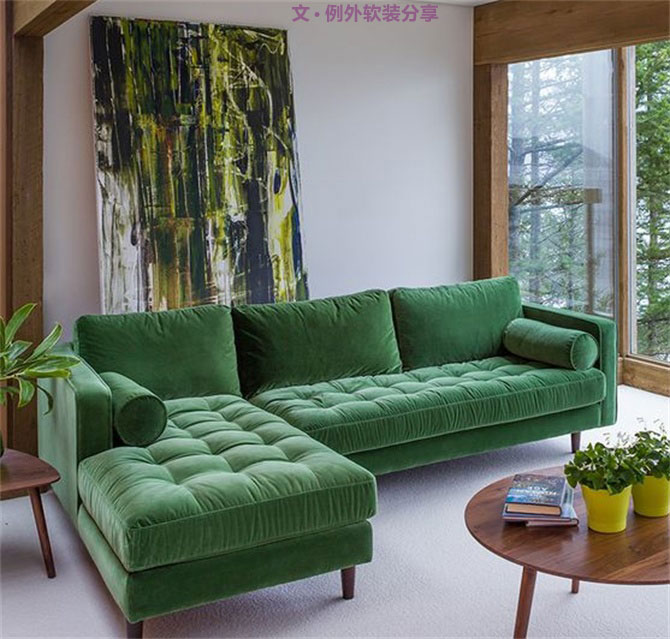 綠色大行其道，設(shè)計(jì)師們都愛(ài)得不要不要的-別墅設(shè)計(jì),軟裝設(shè)計(jì),室內(nèi)設(shè)計(jì),豪宅設(shè)計(jì),深圳例外軟裝設(shè)計(jì)公司