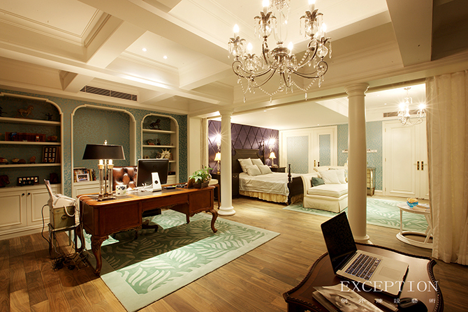 書(shū)房還能這樣設(shè)計(jì)，漲姿勢(shì)了！-別墅設(shè)計(jì),軟裝設(shè)計(jì),室內(nèi)設(shè)計(jì),豪宅設(shè)計(jì),深圳例外軟裝設(shè)計(jì)公司