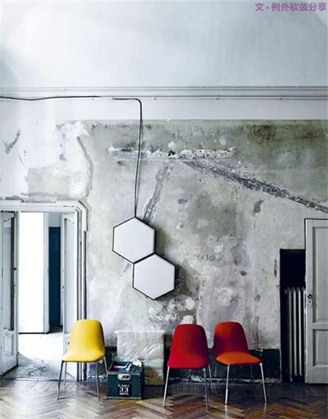 水泥墻已經(jīng)被設計師玩壞了，下輩子我也要做設計師！-別墅設計,軟裝設計,室內(nèi)設計,豪宅設計,深圳例外軟裝設計公司