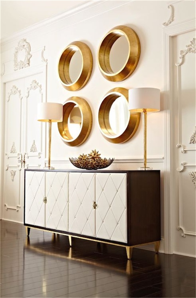 20款玄關(guān)設計，做好進門“關(guān)”，迷死人不償命！-別墅設計,軟裝設計,室內(nèi)設計,豪宅設計,深圳例外軟裝設計公司