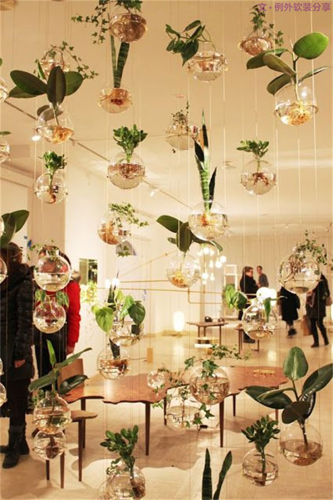 這種任性的綠植新玩法，你值得一試！-別墅設計,軟裝設計,室內(nèi)設計,豪宅設計,深圳例外軟裝設計公司