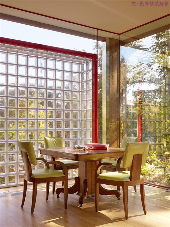 玻璃磚設(shè)計(jì)師這樣用，驚艷了N次！-別墅設(shè)計(jì),軟裝設(shè)計(jì),室內(nèi)設(shè)計(jì),豪宅設(shè)計(jì),深圳例外軟裝設(shè)計(jì)公司