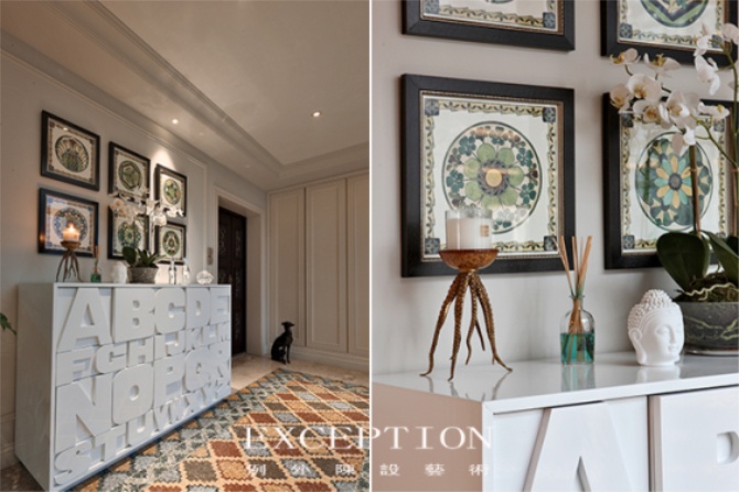 20款玄關(guān)設計，做好進門“關(guān)”，迷死人不償命！-別墅設計,軟裝設計,室內(nèi)設計,豪宅設計,深圳例外軟裝設計公司