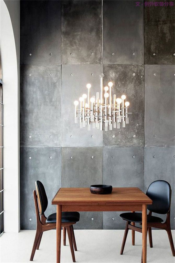 水泥墻已經(jīng)被設計師玩壞了，下輩子我也要做設計師！-別墅設計,軟裝設計,室內(nèi)設計,豪宅設計,深圳例外軟裝設計公司