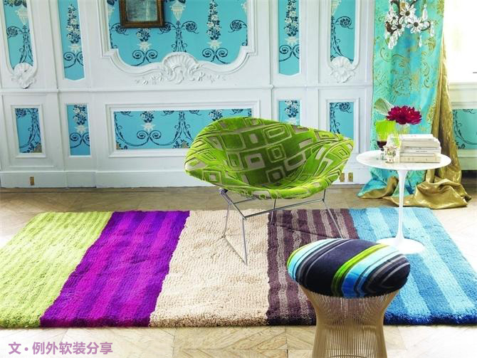 5個(gè)方法，教你如何用小塊地毯做高性價(jià)比搭配！-別墅設(shè)計(jì),軟裝設(shè)計(jì),室內(nèi)設(shè)計(jì),豪宅設(shè)計(jì),深圳例外軟裝設(shè)計(jì)公司