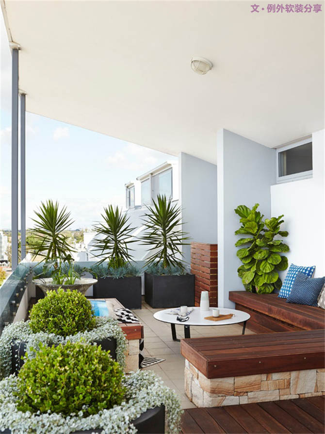 你家的陽(yáng)臺(tái)還只是用來(lái)晾衣服？-別墅設(shè)計(jì),軟裝設(shè)計(jì),室內(nèi)設(shè)計(jì),豪宅設(shè)計(jì),深圳例外軟裝設(shè)計(jì)公司