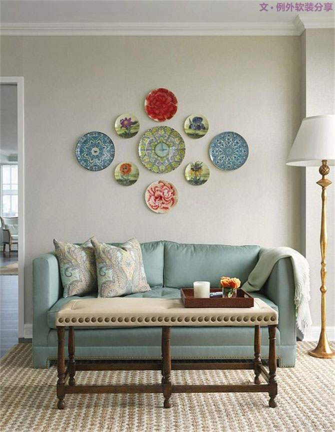 空白墻面新玩法，這樣設(shè)計(jì)才夠創(chuàng)意！-別墅設(shè)計(jì),軟裝設(shè)計(jì),室內(nèi)設(shè)計(jì),豪宅設(shè)計(jì),深圳例外軟裝設(shè)計(jì)公司