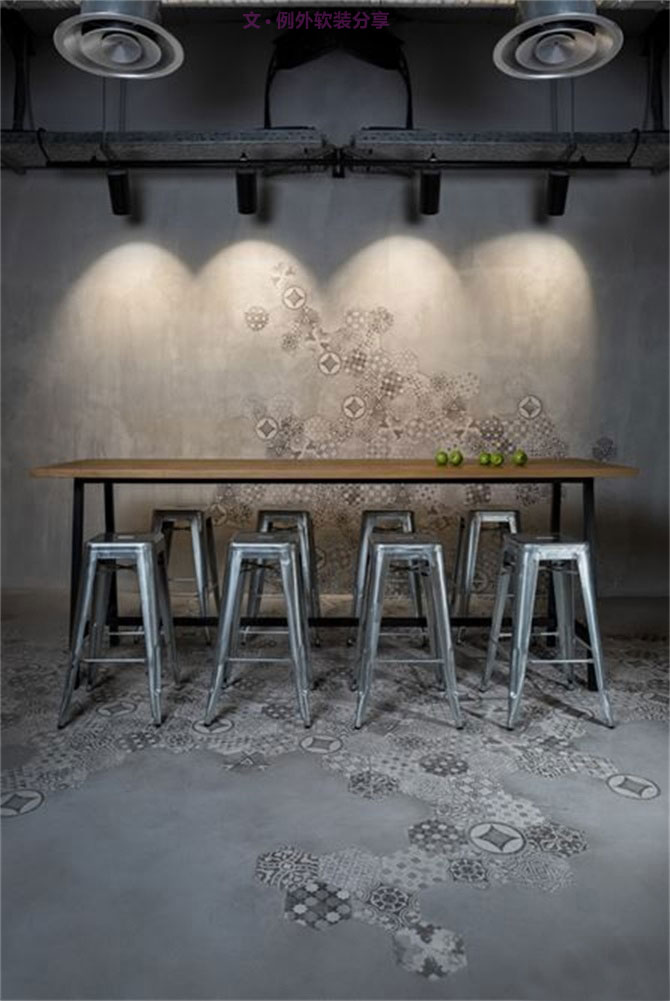 水泥墻已經(jīng)被設計師玩壞了，下輩子我也要做設計師！-別墅設計,軟裝設計,室內(nèi)設計,豪宅設計,深圳例外軟裝設計公司