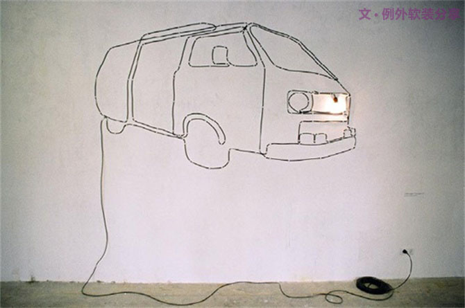 大膽裸露電線，讓它成為一道風(fēng)景線！-別墅設(shè)計(jì),軟裝設(shè)計(jì),室內(nèi)設(shè)計(jì),豪宅設(shè)計(jì),深圳例外軟裝設(shè)計(jì)公司