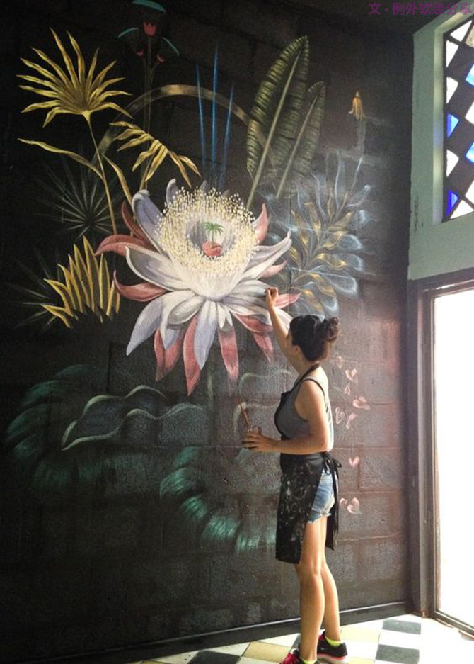 你家墻面還在留白？現(xiàn)在都流行這么玩，美爆了！-別墅設(shè)計(jì),軟裝設(shè)計(jì),室內(nèi)設(shè)計(jì),豪宅設(shè)計(jì),深圳例外軟裝設(shè)計(jì)公司