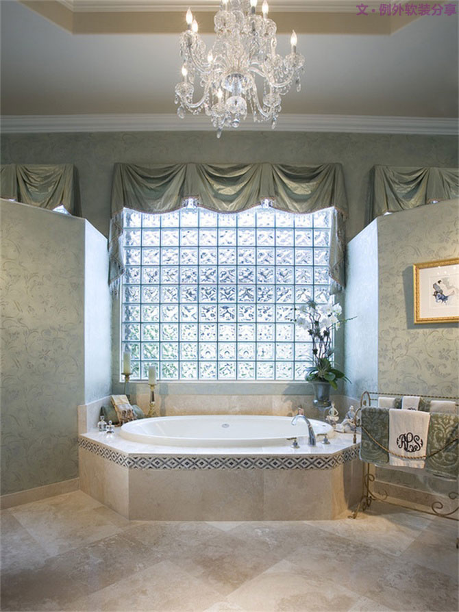 玻璃磚設(shè)計(jì)師這樣用，驚艷了N次！-別墅設(shè)計(jì),軟裝設(shè)計(jì),室內(nèi)設(shè)計(jì),豪宅設(shè)計(jì),深圳例外軟裝設(shè)計(jì)公司