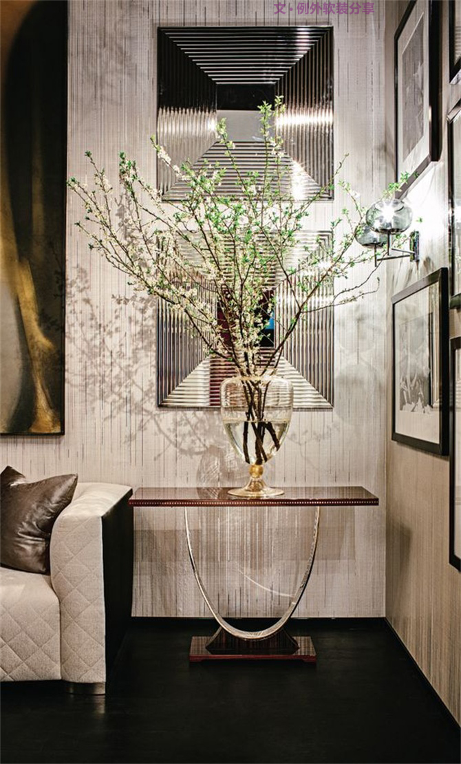 冰冷堅硬的“鐵家伙”，室內設計中玩轉炫金屬風！-別墅設計,軟裝設計,室內設計,豪宅設計,深圳例外軟裝設計公司