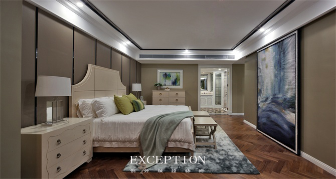 一幅畫讓家驚艷，軟裝設(shè)計師搭配有妙法！-別墅設(shè)計,軟裝設(shè)計,室內(nèi)設(shè)計,豪宅設(shè)計,深圳例外軟裝設(shè)計公司