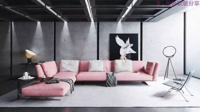 絕色搭配！這才是高級(jí)灰應(yīng)有的姿態(tài)！-別墅設(shè)計(jì),軟裝設(shè)計(jì),室內(nèi)設(shè)計(jì),豪宅設(shè)計(jì),深圳例外軟裝設(shè)計(jì)公司