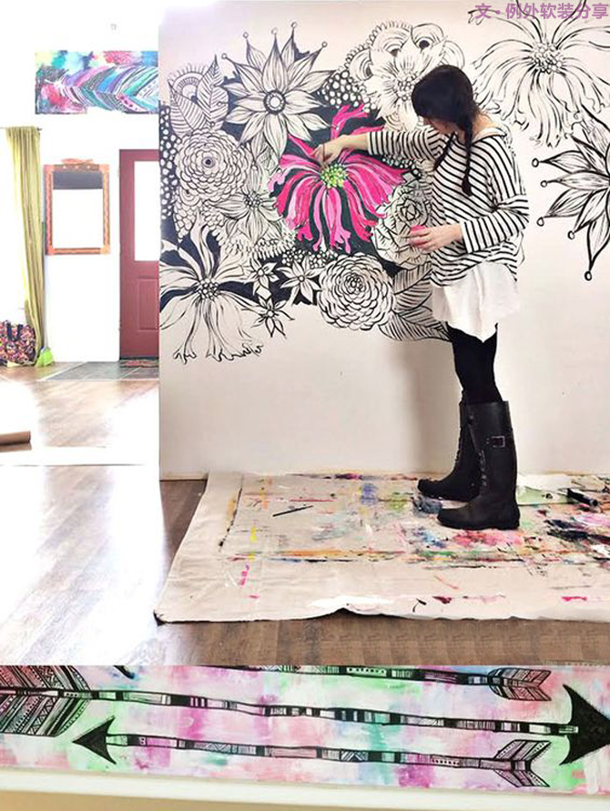 你家墻面還在留白？現(xiàn)在都流行這么玩，美爆了！-別墅設(shè)計(jì),軟裝設(shè)計(jì),室內(nèi)設(shè)計(jì),豪宅設(shè)計(jì),深圳例外軟裝設(shè)計(jì)公司