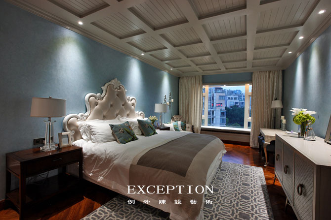 只有這樣的臥室，才能搞定挑剔的女人！-別墅設(shè)計,軟裝設(shè)計,室內(nèi)設(shè)計,豪宅設(shè)計,深圳例外軟裝設(shè)計公司