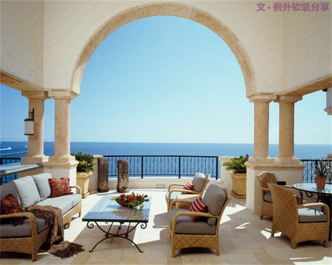 你家的陽(yáng)臺(tái)還只是用來(lái)晾衣服？-別墅設(shè)計(jì),軟裝設(shè)計(jì),室內(nèi)設(shè)計(jì),豪宅設(shè)計(jì),深圳例外軟裝設(shè)計(jì)公司