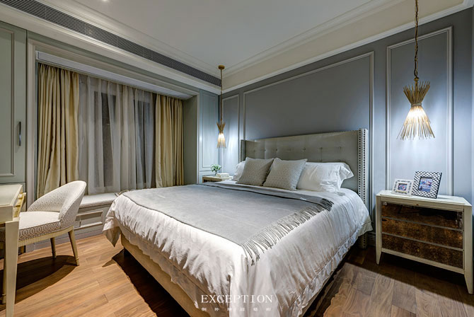 只有這樣的臥室，才能搞定挑剔的女人！-別墅設(shè)計,軟裝設(shè)計,室內(nèi)設(shè)計,豪宅設(shè)計,深圳例外軟裝設(shè)計公司