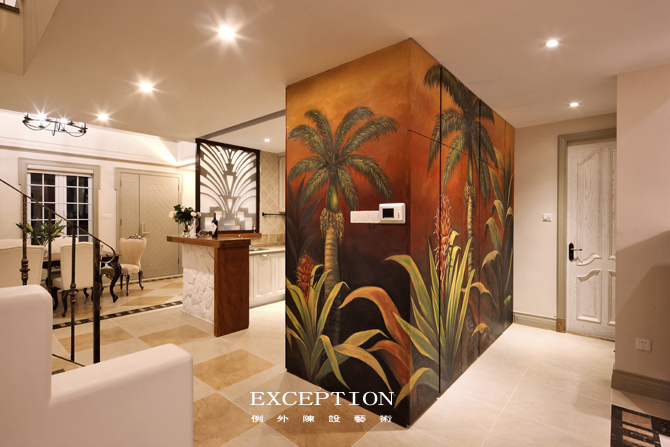 春暖花開(kāi)，給家也增添一抹色彩-別墅設(shè)計(jì),軟裝設(shè)計(jì),室內(nèi)設(shè)計(jì),豪宅設(shè)計(jì),深圳例外軟裝設(shè)計(jì)公司