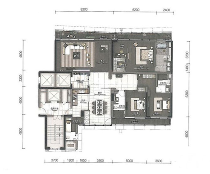 漢京九榕臺(tái)新別墅室內(nèi)軟裝設(shè)計(jì)動(dòng)態(tài)-別墅設(shè)計(jì),軟裝設(shè)計(jì),室內(nèi)設(shè)計(jì),豪宅設(shè)計(jì),深圳例外軟裝設(shè)計(jì)公司