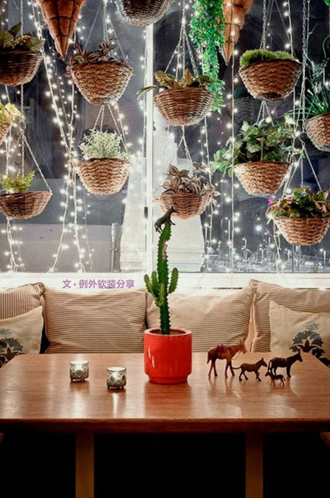 這種任性的綠植新玩法，你值得一試！-別墅設計,軟裝設計,室內(nèi)設計,豪宅設計,深圳例外軟裝設計公司