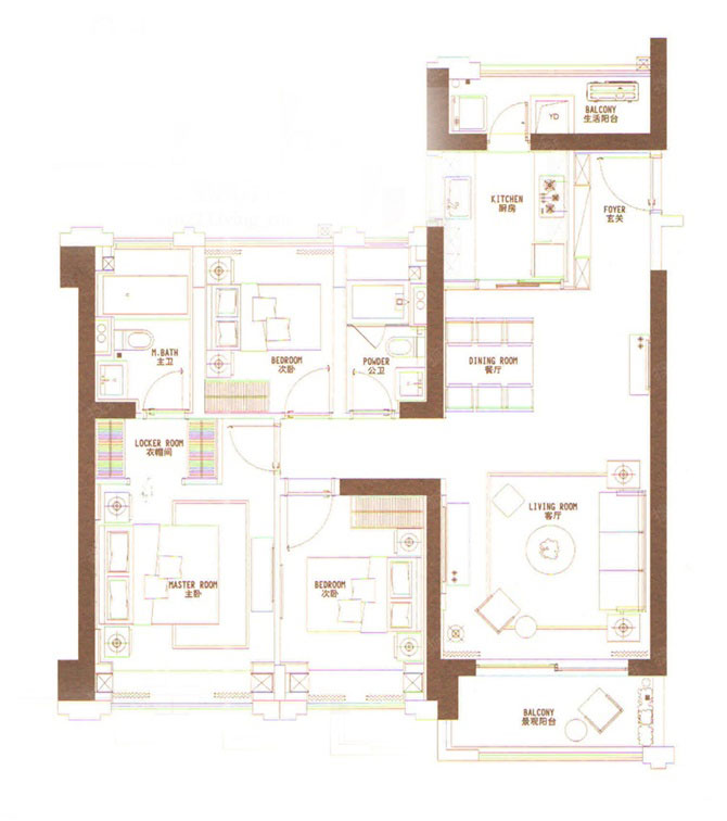 深圳中海天鉆舊宅動遷改造新室內設計動態(tài)-別墅設計,軟裝設計,室內設計,豪宅設計,深圳例外軟裝設計公司