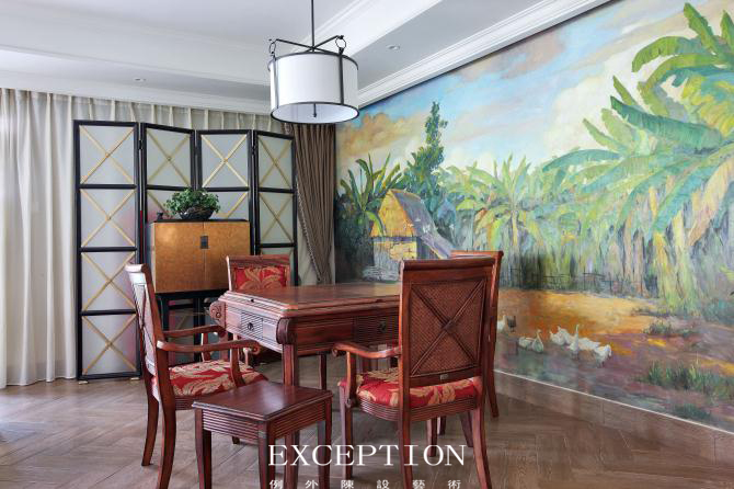 家居設計中，色彩搭配協(xié)調(diào)可提升整個空間的品味！-別墅設計,軟裝設計,室內(nèi)設計,豪宅設計,深圳例外軟裝設計公司