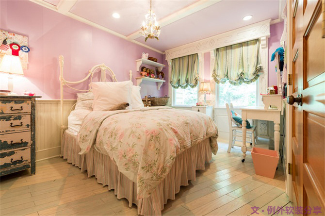 國外流行的公主房設(shè)計，大人孩子一起稀罕！-別墅設(shè)計,軟裝設(shè)計,室內(nèi)設(shè)計,豪宅設(shè)計,深圳例外軟裝設(shè)計公司