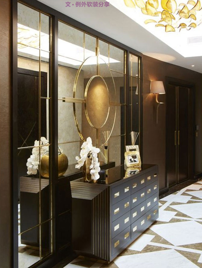 忘不了的眼，一進(jìn)門就震驚了！美到?jīng)]朋友！-別墅設(shè)計,軟裝設(shè)計,室內(nèi)設(shè)計,豪宅設(shè)計,深圳例外軟裝設(shè)計公司