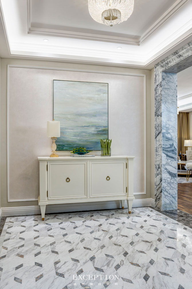 學(xué)會這五大掛畫技巧，分分鐘提升你家的氣質(zhì)！-別墅軟裝設(shè)計,軟裝設(shè)計,室內(nèi)軟裝設(shè)計,室內(nèi)設(shè)計,豪宅設(shè)計,深圳例外軟裝設(shè)計公司