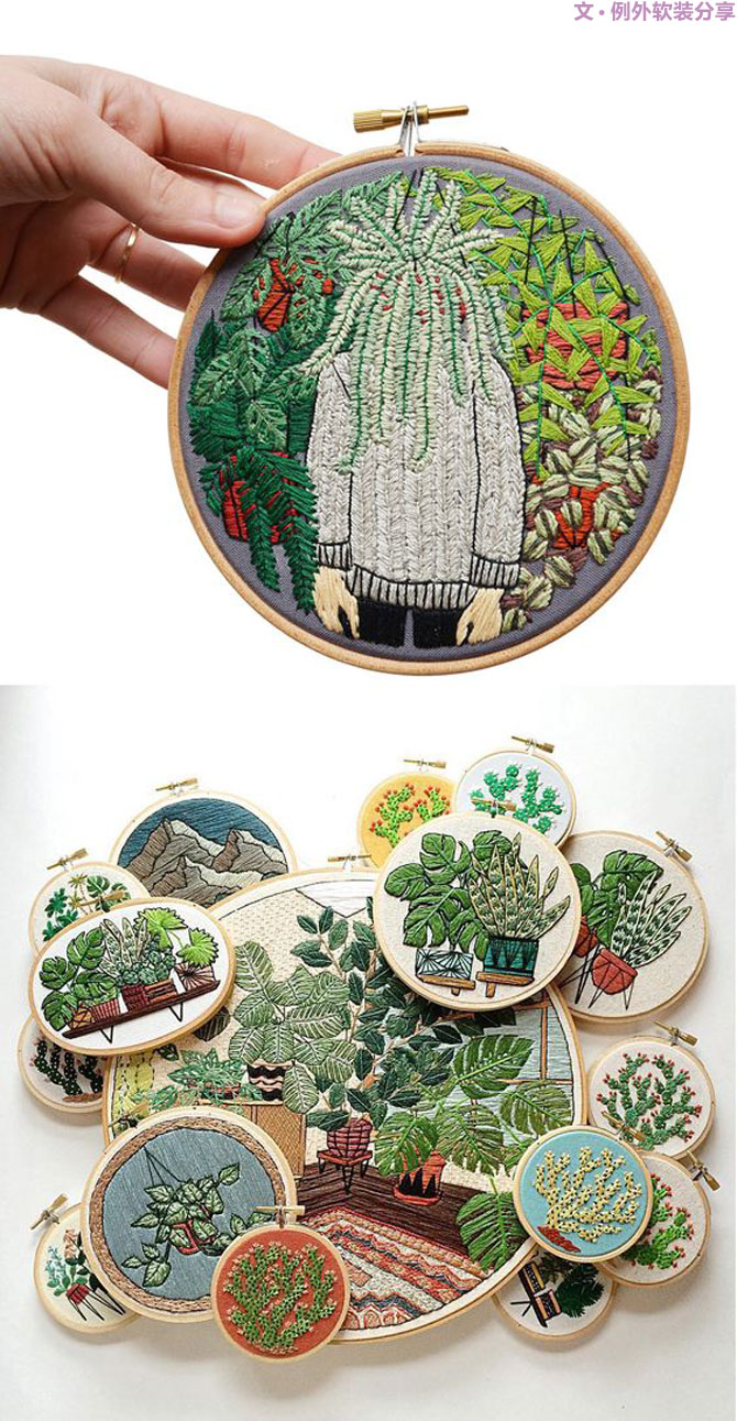 養(yǎng)不活仙人掌，卻硬生生把家里變成了小森林！-別墅軟裝設(shè)計,軟裝設(shè)計,室內(nèi)軟裝設(shè)計,室內(nèi)設(shè)計,豪宅設(shè)計,深圳例外軟裝設(shè)計公司