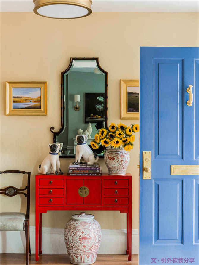 看國外室內設計師如何玩轉中國紅！-別墅設計,軟裝設計,室內設計,豪宅設計,深圳例外軟裝設計公司