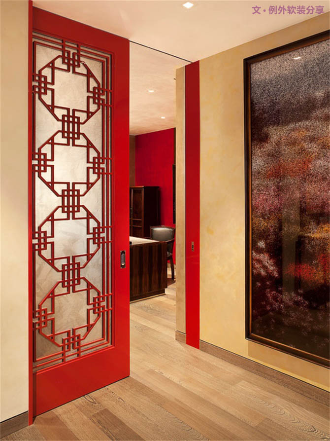 看國外室內設計師如何玩轉中國紅！-別墅設計,軟裝設計,室內設計,豪宅設計,深圳例外軟裝設計公司
