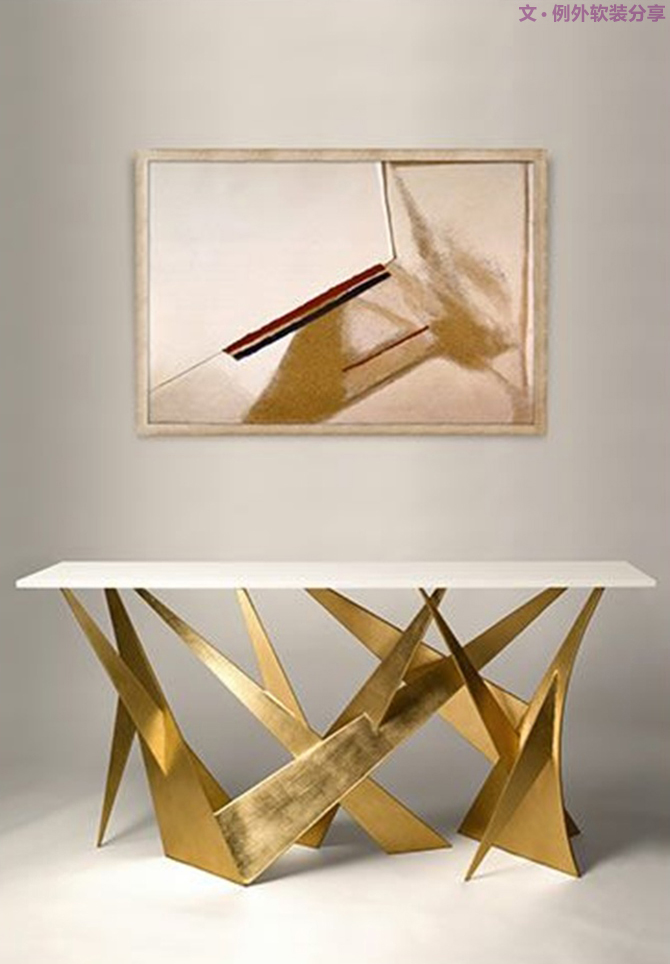 冰冷堅硬的“鐵家伙”，室內設計中玩轉炫金屬風！-別墅設計,軟裝設計,室內設計,豪宅設計,深圳例外軟裝設計公司