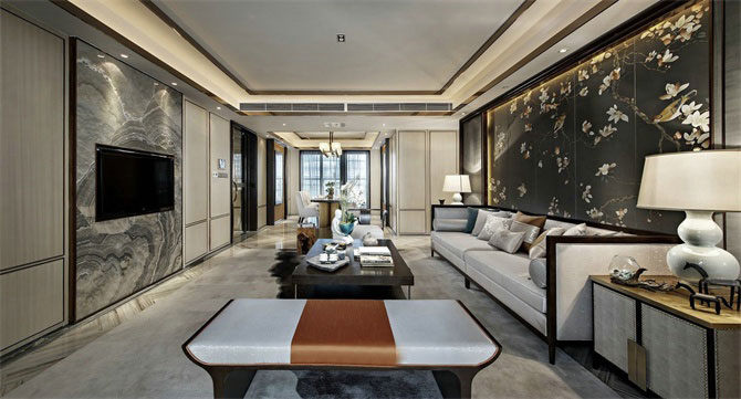 前海東豪宅新室內(nèi)軟裝設(shè)計動態(tài)-別墅設(shè)計,軟裝設(shè)計,室內(nèi)設(shè)計,豪宅設(shè)計,深圳例外軟裝設(shè)計公司