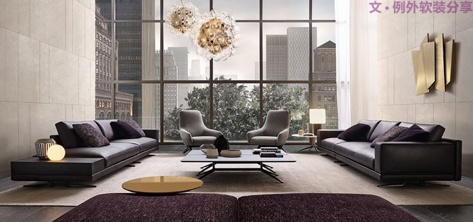 客廳沙發(fā)如何搭配？設計師教你五種正確擺放方式！-別墅設計,軟裝設計,室內設計,豪宅設計,深圳例外軟裝設計公司