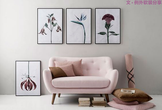 學(xué)會這五大掛畫技巧，分分鐘提升你家的氣質(zhì)！-別墅軟裝設(shè)計,軟裝設(shè)計,室內(nèi)軟裝設(shè)計,室內(nèi)設(shè)計,豪宅設(shè)計,深圳例外軟裝設(shè)計公司