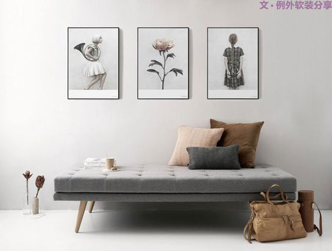 學(xué)會這五大掛畫技巧，分分鐘提升你家的氣質(zhì)！-別墅軟裝設(shè)計,軟裝設(shè)計,室內(nèi)軟裝設(shè)計,室內(nèi)設(shè)計,豪宅設(shè)計,深圳例外軟裝設(shè)計公司