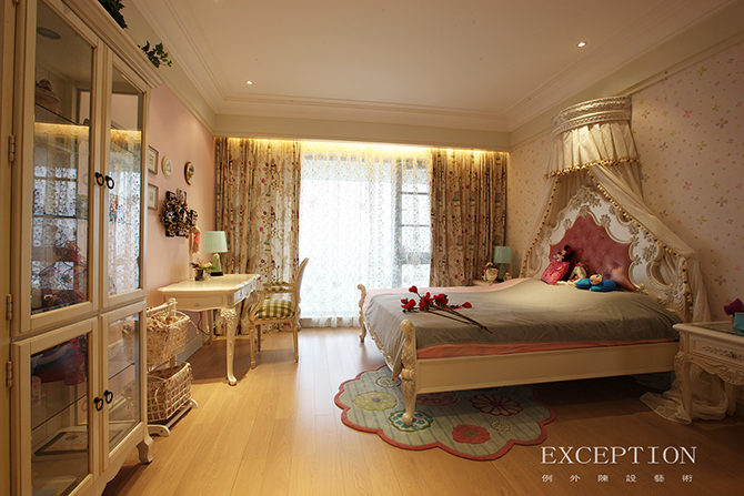 學(xué)會(huì)這幾招，輕松打造甜美公主房！-別墅設(shè)計(jì),軟裝設(shè)計(jì),室內(nèi)設(shè)計(jì),豪宅設(shè)計(jì),深圳例外軟裝設(shè)計(jì)公司