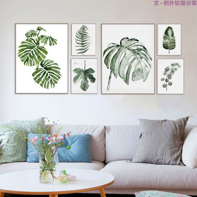 學(xué)會這五大掛畫技巧，分分鐘提升你家的氣質(zhì)！-別墅軟裝設(shè)計,軟裝設(shè)計,室內(nèi)軟裝設(shè)計,室內(nèi)設(shè)計,豪宅設(shè)計,深圳例外軟裝設(shè)計公司