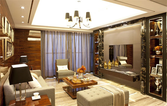 深圳東海國際公寓新室內(nèi)設計動態(tài)-別墅設計,軟裝設計,室內(nèi)設計,豪宅設計,深圳例外軟裝設計公司