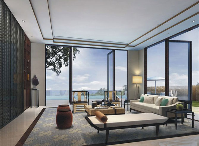 深圳京基云景梧桐南麓半山別墅室內(nèi)軟裝設(shè)計動態(tài)-別墅設(shè)計,軟裝設(shè)計,室內(nèi)設(shè)計,豪宅設(shè)計,深圳例外軟裝設(shè)計公司