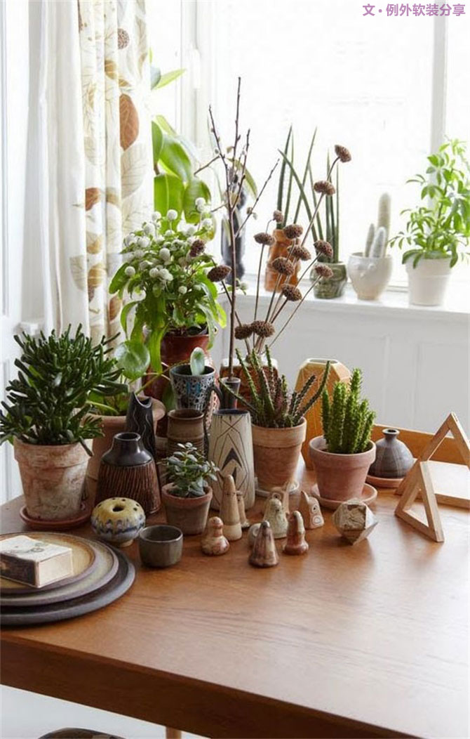 這種任性的綠植新玩法，你值得一試！-別墅設(shè)計,軟裝設(shè)計,室內(nèi)設(shè)計,豪宅設(shè)計,深圳例外軟裝設(shè)計公司