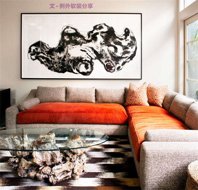 畫在家中，家在畫里，這就是軟裝設(shè)計(jì)的魅力-別墅設(shè)計(jì),軟裝設(shè)計(jì),室內(nèi)設(shè)計(jì),豪宅設(shè)計(jì),深圳例外軟裝設(shè)計(jì)公司