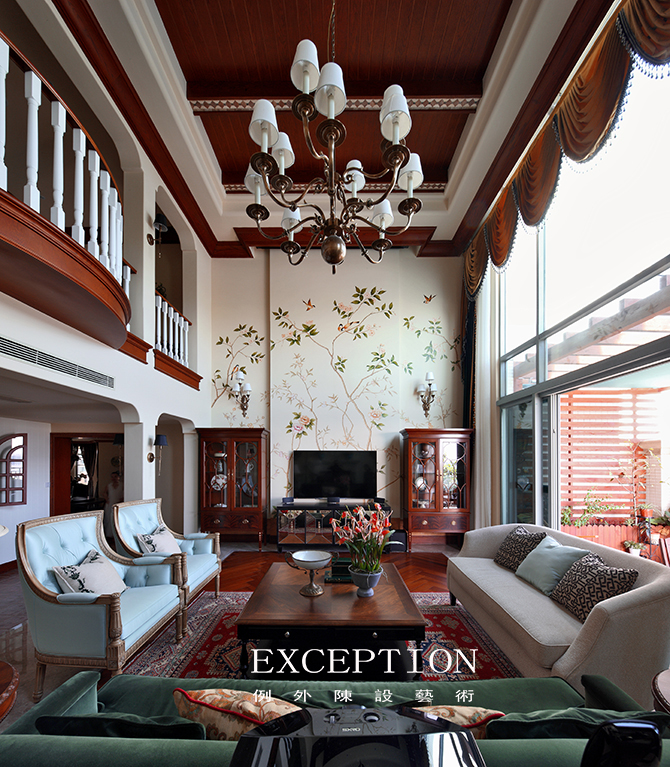 【別墅軟裝設計】打造美式風格的五大要素-別墅設計_軟裝設計_室內設計_豪宅設計-深圳例外軟裝設計公司
