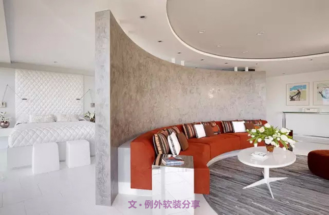 妙用隔斷，六種室內設計方式讓家多一點驚喜-別墅設計_軟裝設計_室內設計_豪宅設計-深圳例外軟裝設計公司